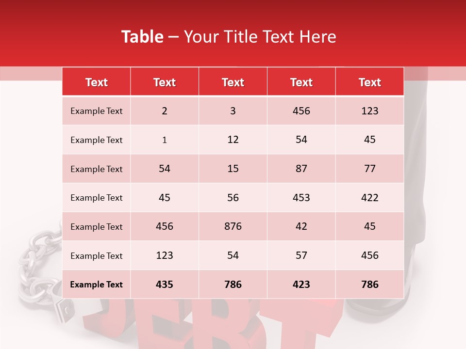Business Commerce Credit PowerPoint Template