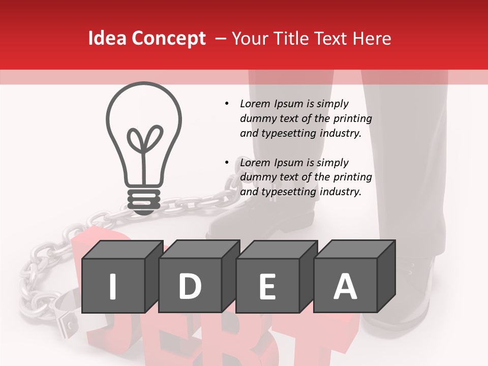 Business Commerce Credit PowerPoint Template