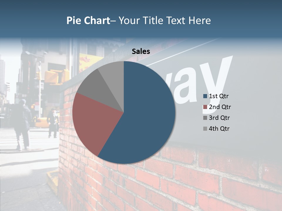 People Midtown Wall PowerPoint Template