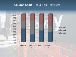 People Midtown Wall PowerPoint Template