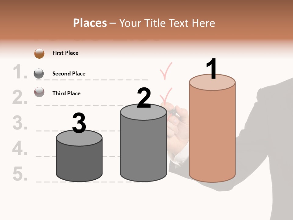 New Write Man PowerPoint Template