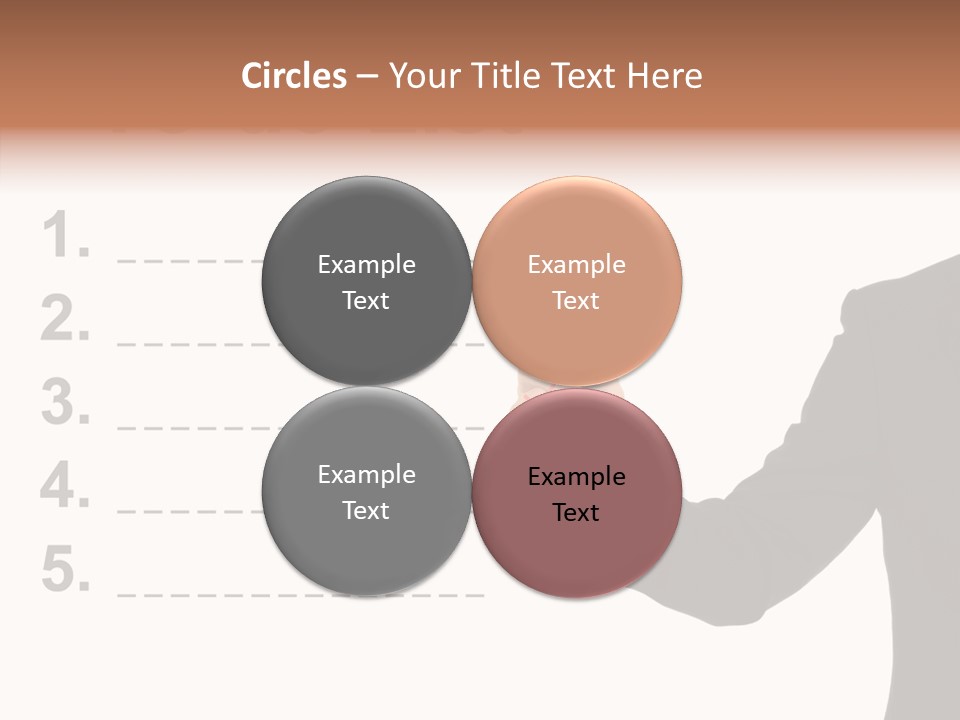 New Write Man PowerPoint Template