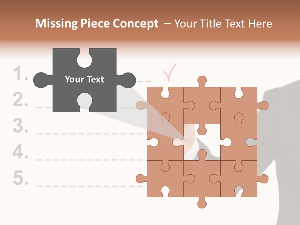 New Write Man PowerPoint Template