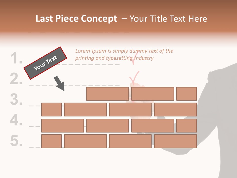 New Write Man PowerPoint Template