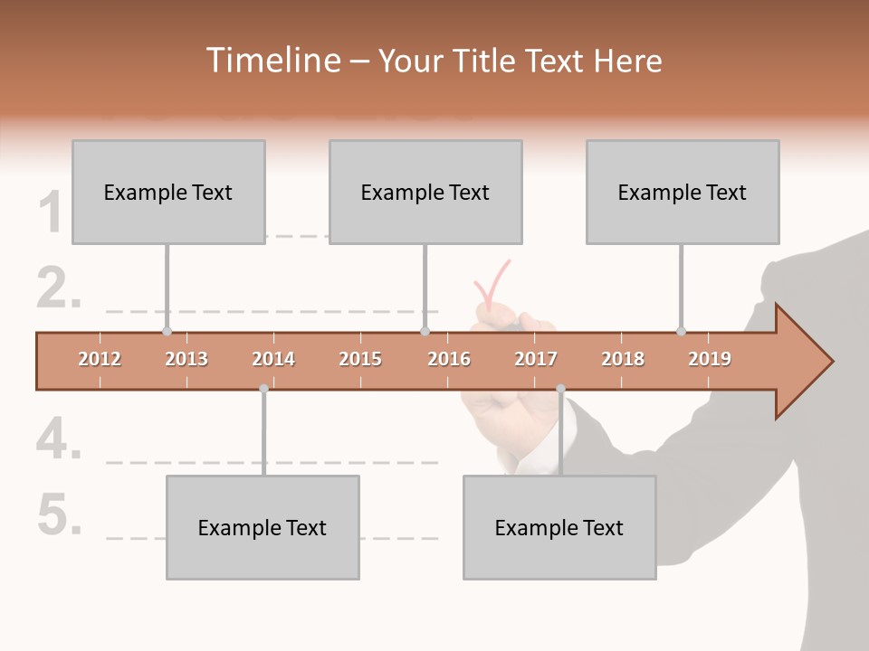 New Write Man PowerPoint Template