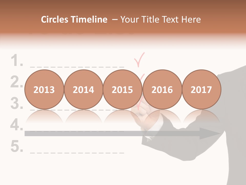 New Write Man PowerPoint Template