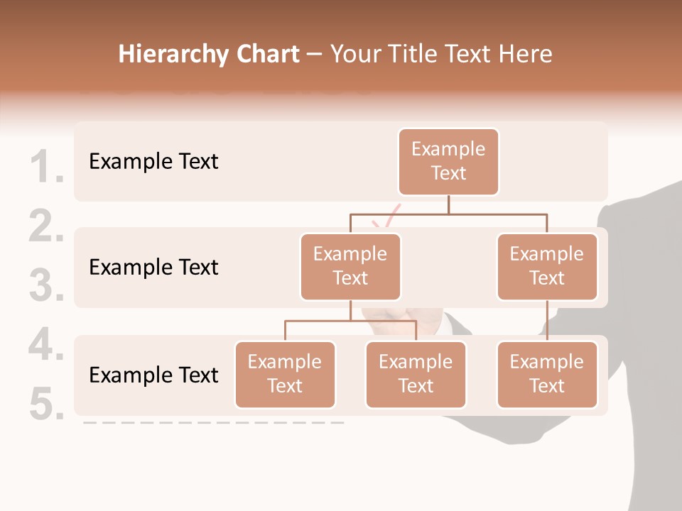 New Write Man PowerPoint Template