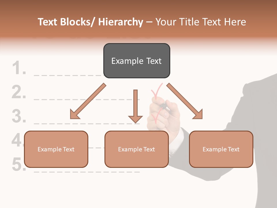 New Write Man PowerPoint Template