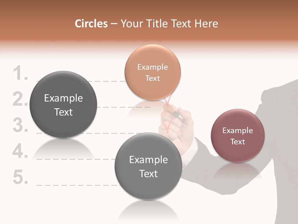 New Write Man PowerPoint Template