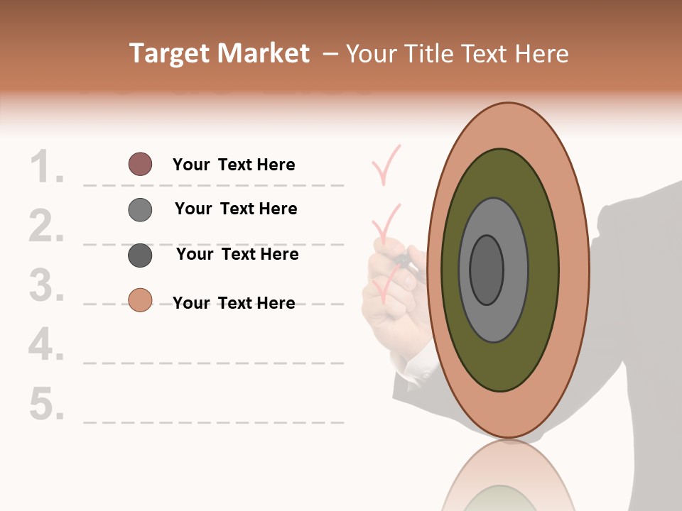 New Write Man PowerPoint Template