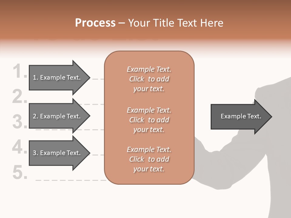 New Write Man PowerPoint Template