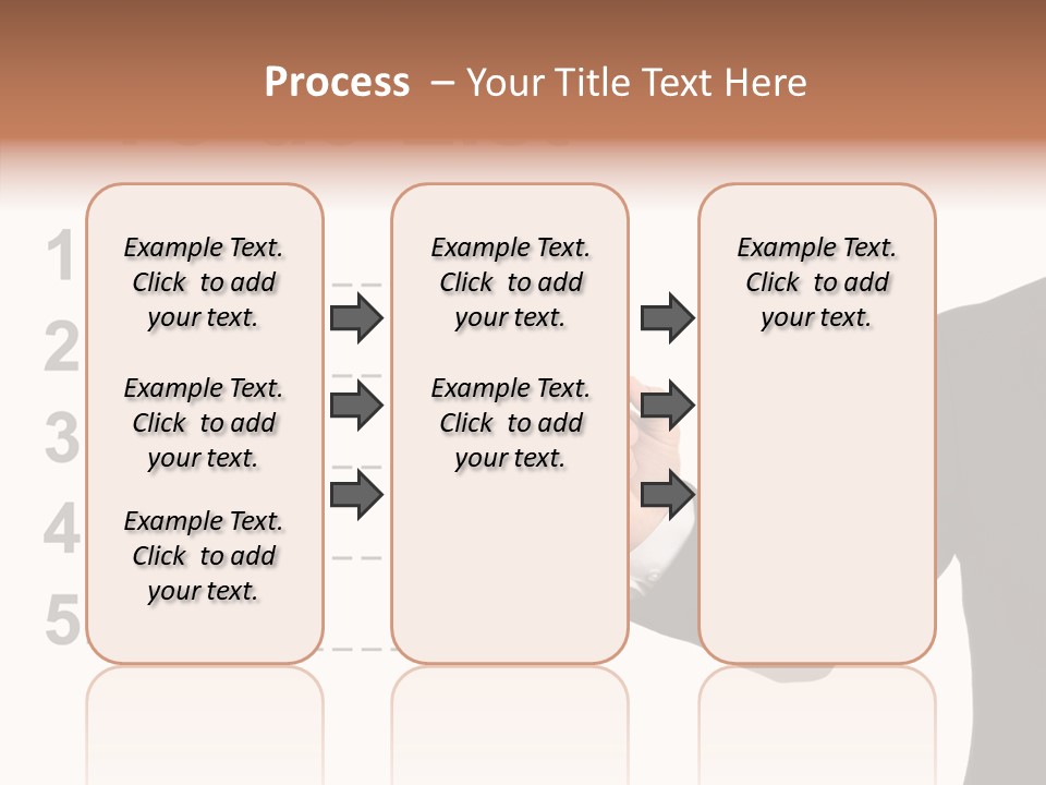 New Write Man PowerPoint Template