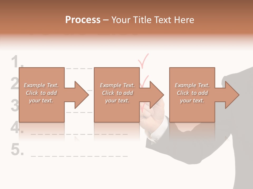 New Write Man PowerPoint Template