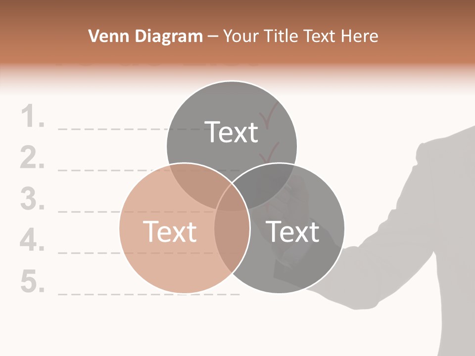 New Write Man PowerPoint Template
