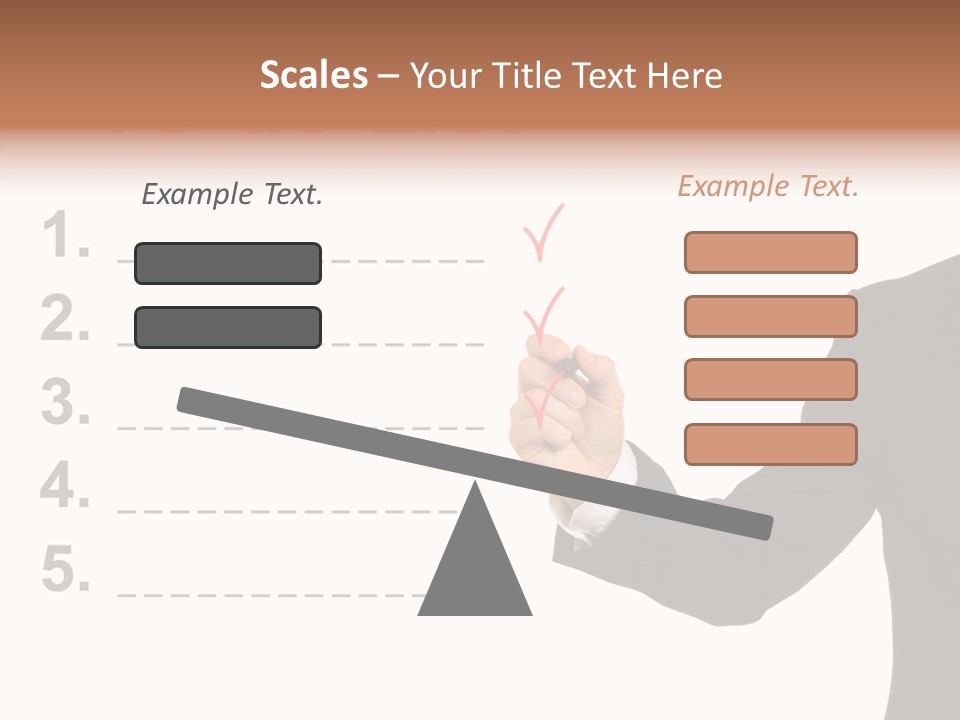 New Write Man PowerPoint Template