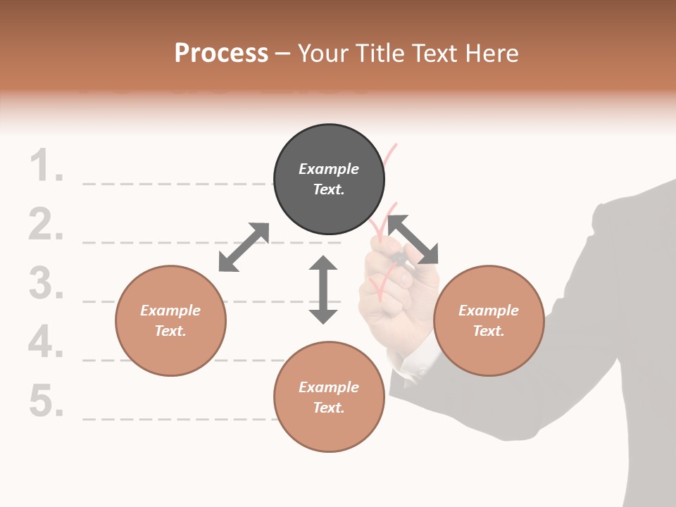 New Write Man PowerPoint Template