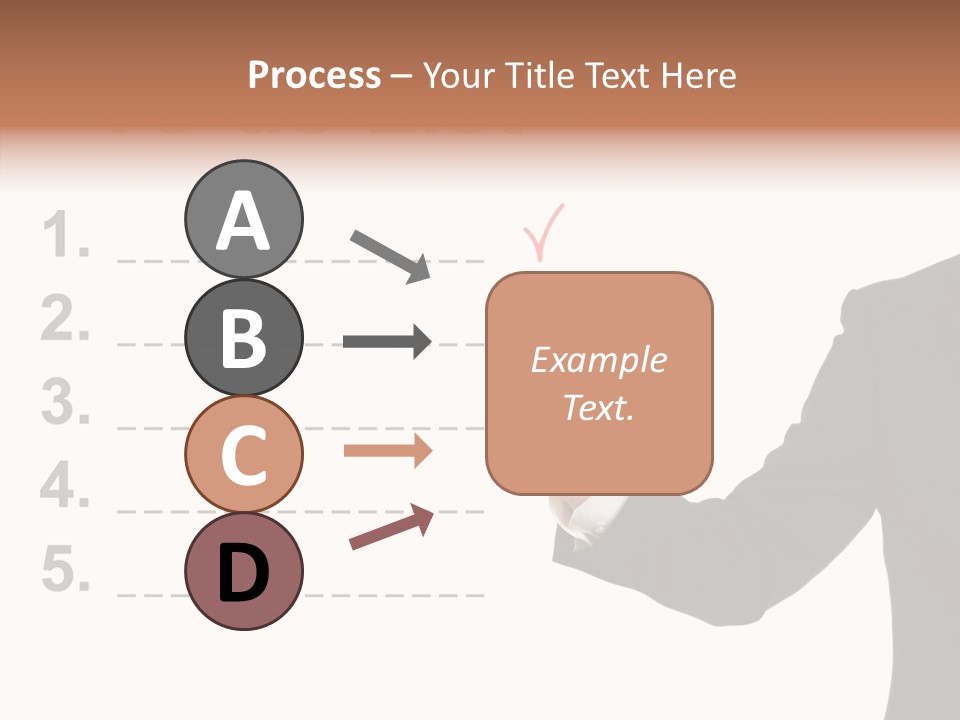 New Write Man PowerPoint Template