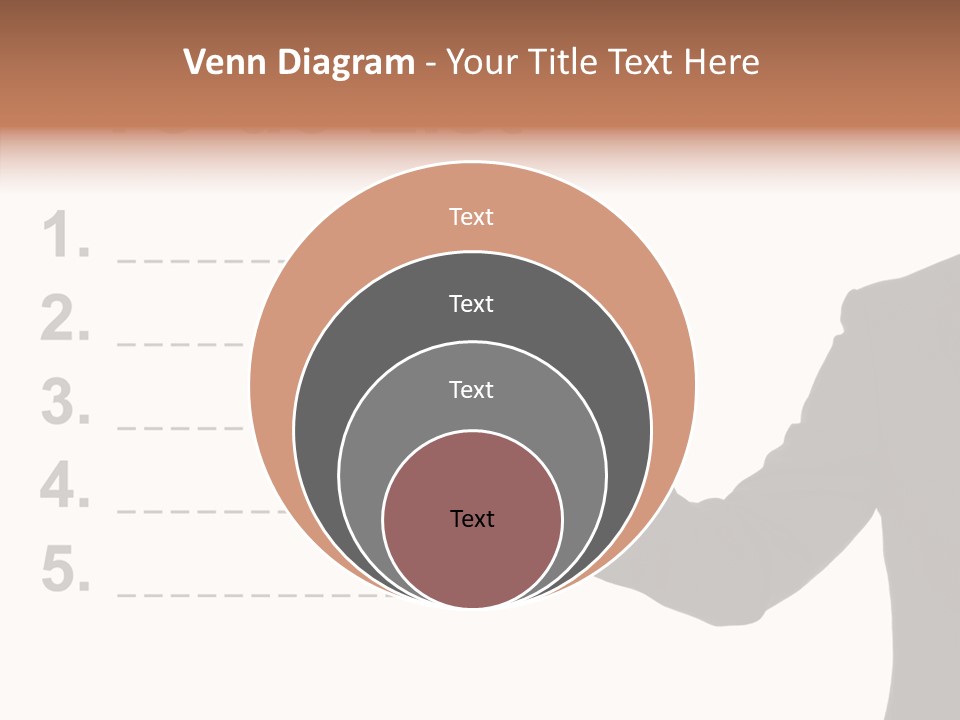 New Write Man PowerPoint Template