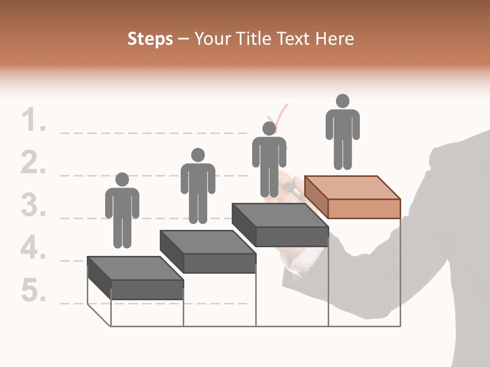 New Write Man PowerPoint Template