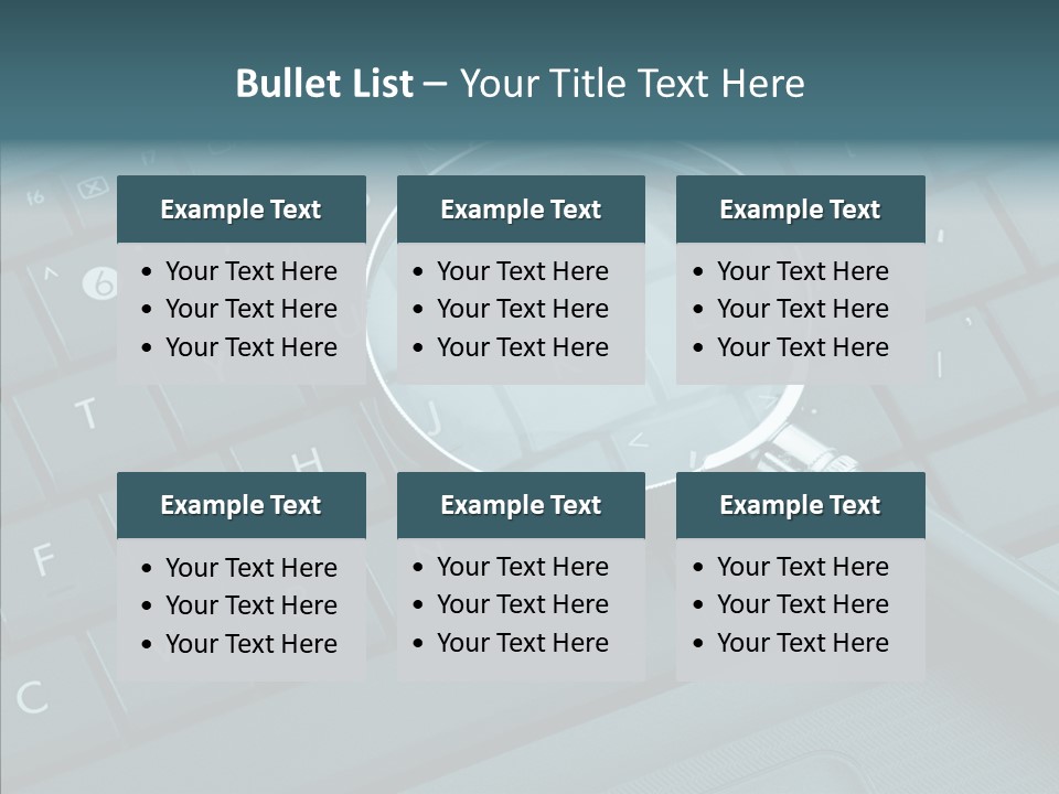Analyse Locate Research PowerPoint Template