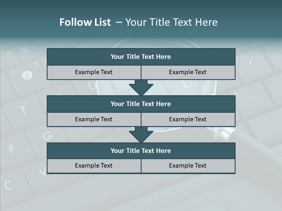 Analyse Locate Research PowerPoint Template