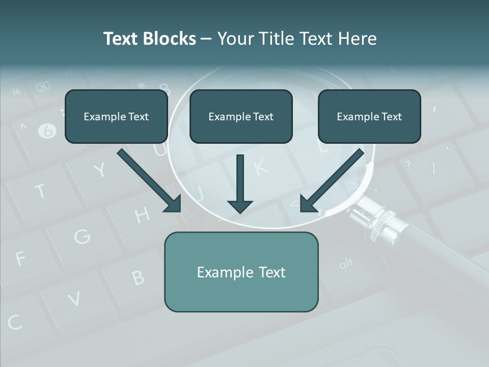 Analyse Locate Research PowerPoint Template