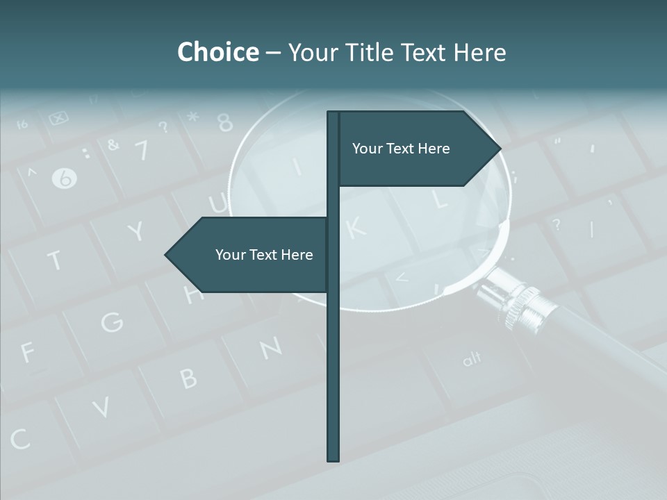 Analyse Locate Research PowerPoint Template