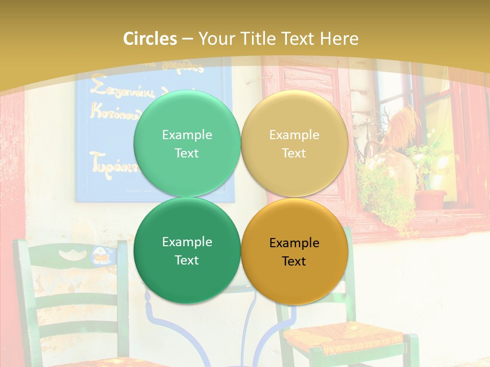 Door Summer Holiday PowerPoint Template