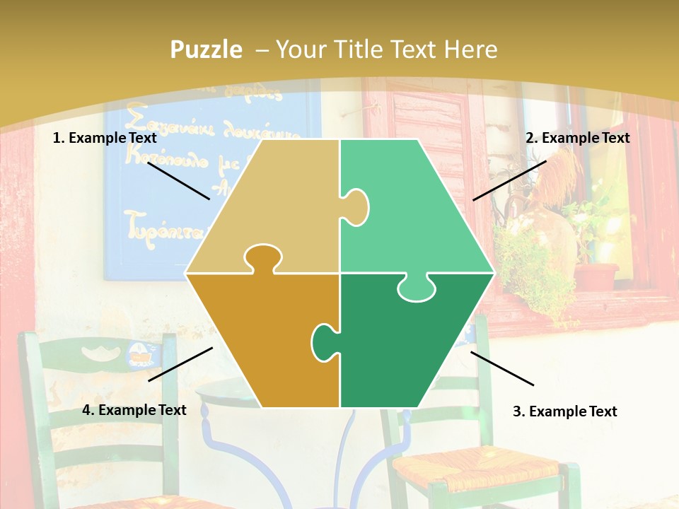 Door Summer Holiday PowerPoint Template