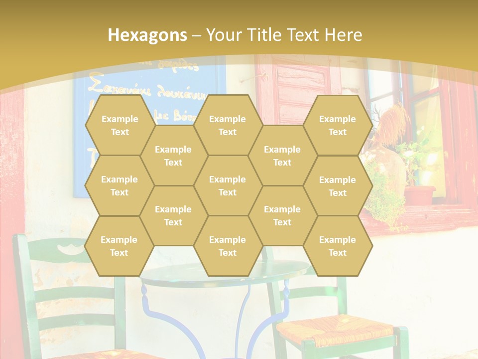 Door Summer Holiday PowerPoint Template