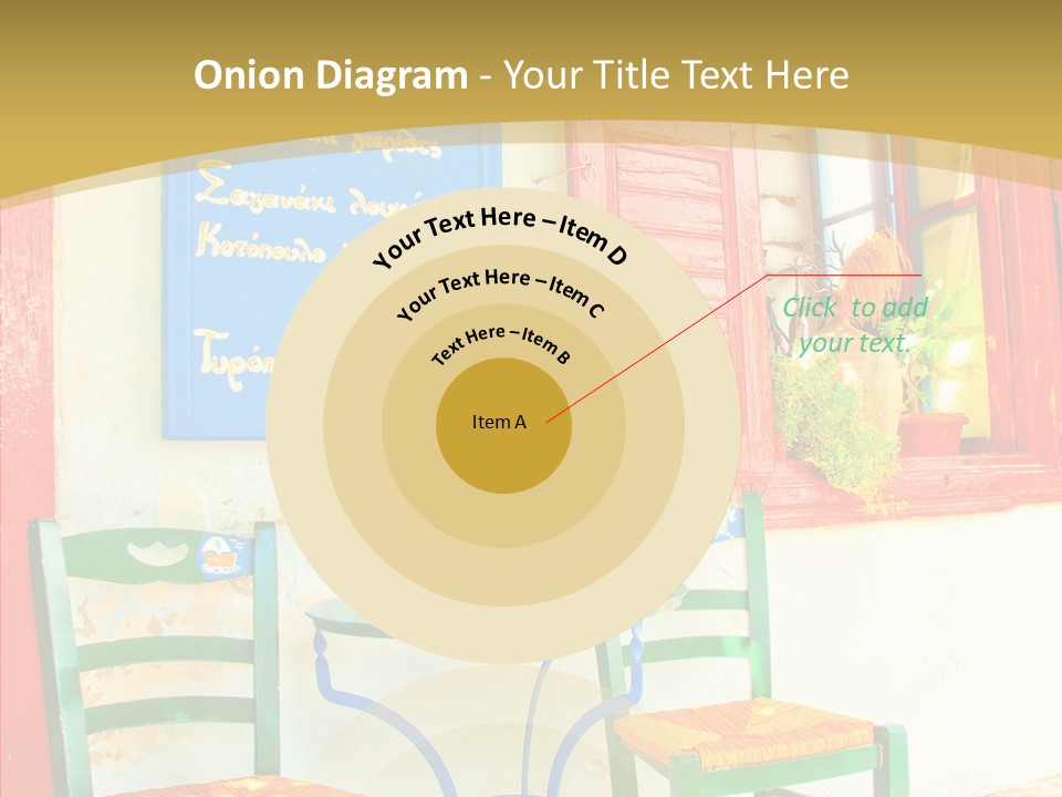 Door Summer Holiday PowerPoint Template