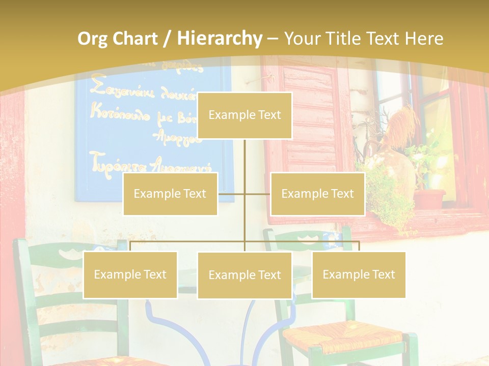 Door Summer Holiday PowerPoint Template