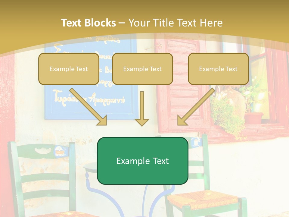 Door Summer Holiday PowerPoint Template