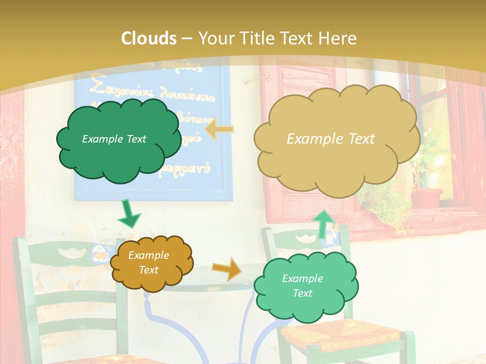 Door Summer Holiday PowerPoint Template