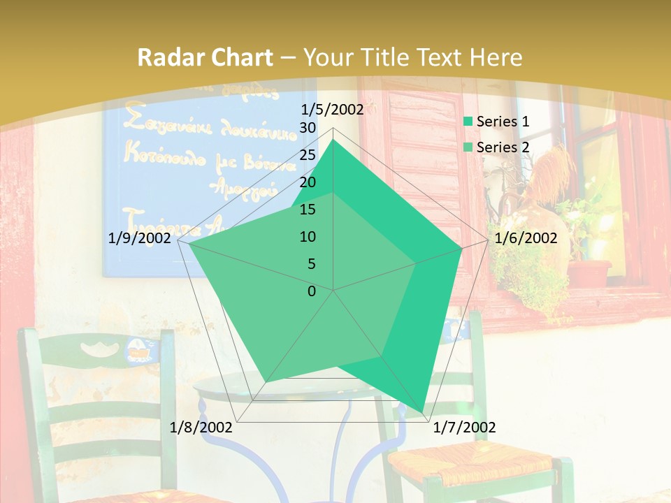 Door Summer Holiday PowerPoint Template