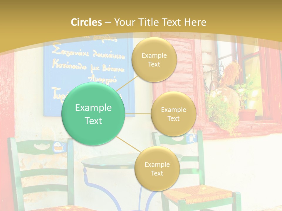 Door Summer Holiday PowerPoint Template