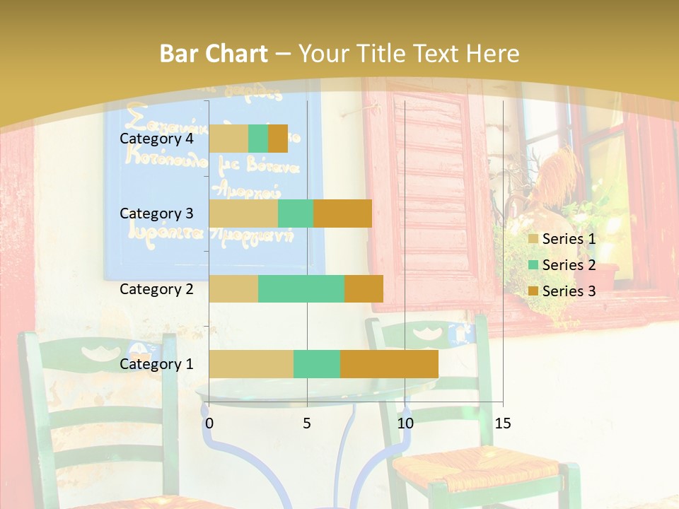 Door Summer Holiday PowerPoint Template