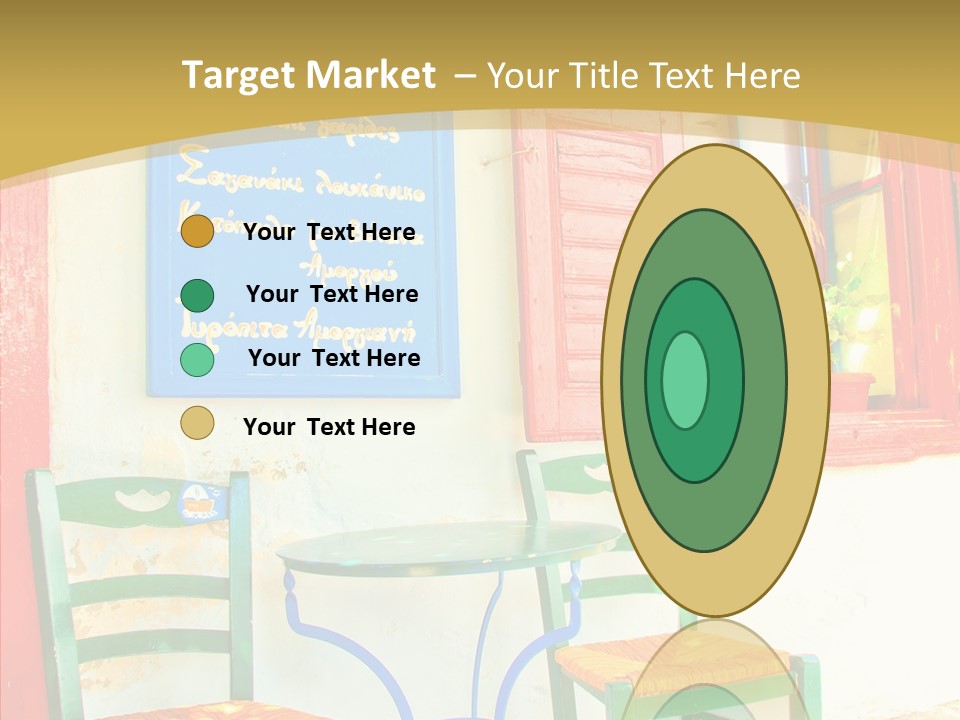 Door Summer Holiday PowerPoint Template