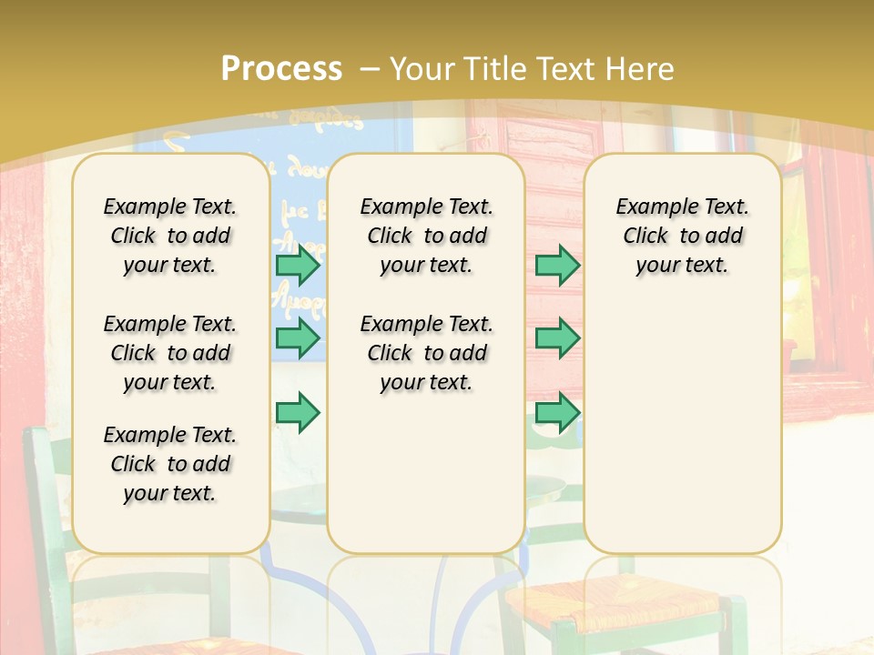 Door Summer Holiday PowerPoint Template