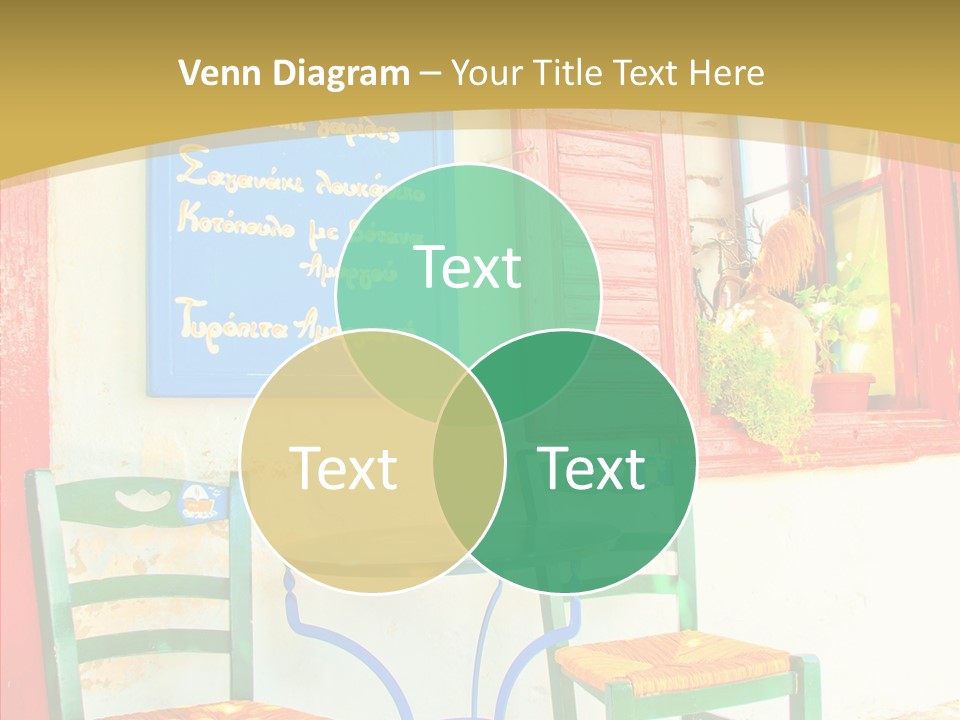 Door Summer Holiday PowerPoint Template