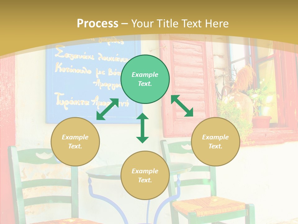 Door Summer Holiday PowerPoint Template