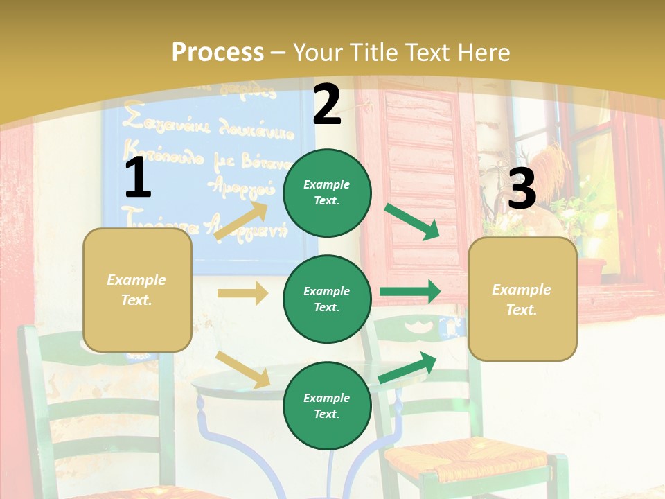 Door Summer Holiday PowerPoint Template
