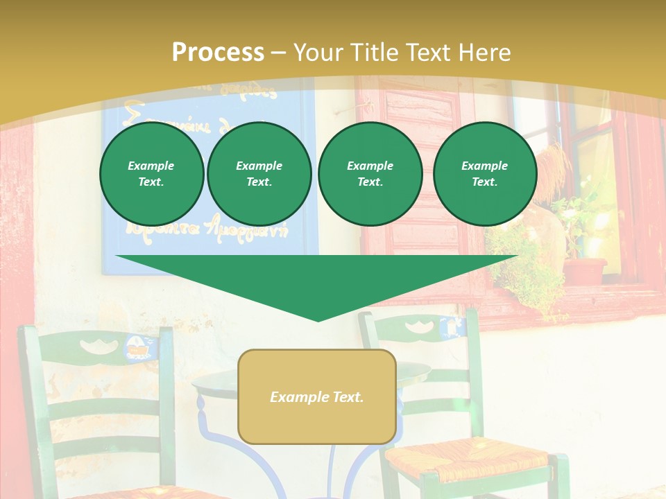 Door Summer Holiday PowerPoint Template