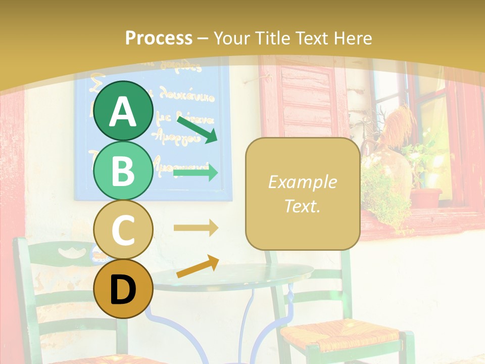 Door Summer Holiday PowerPoint Template