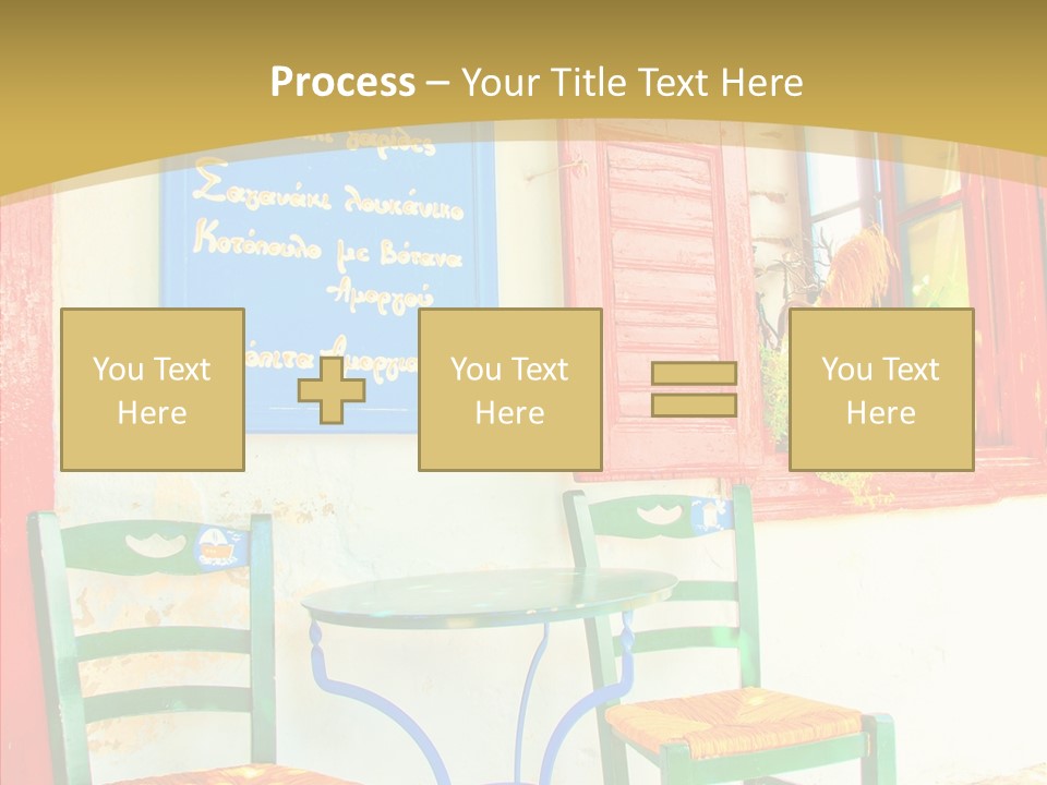 Door Summer Holiday PowerPoint Template