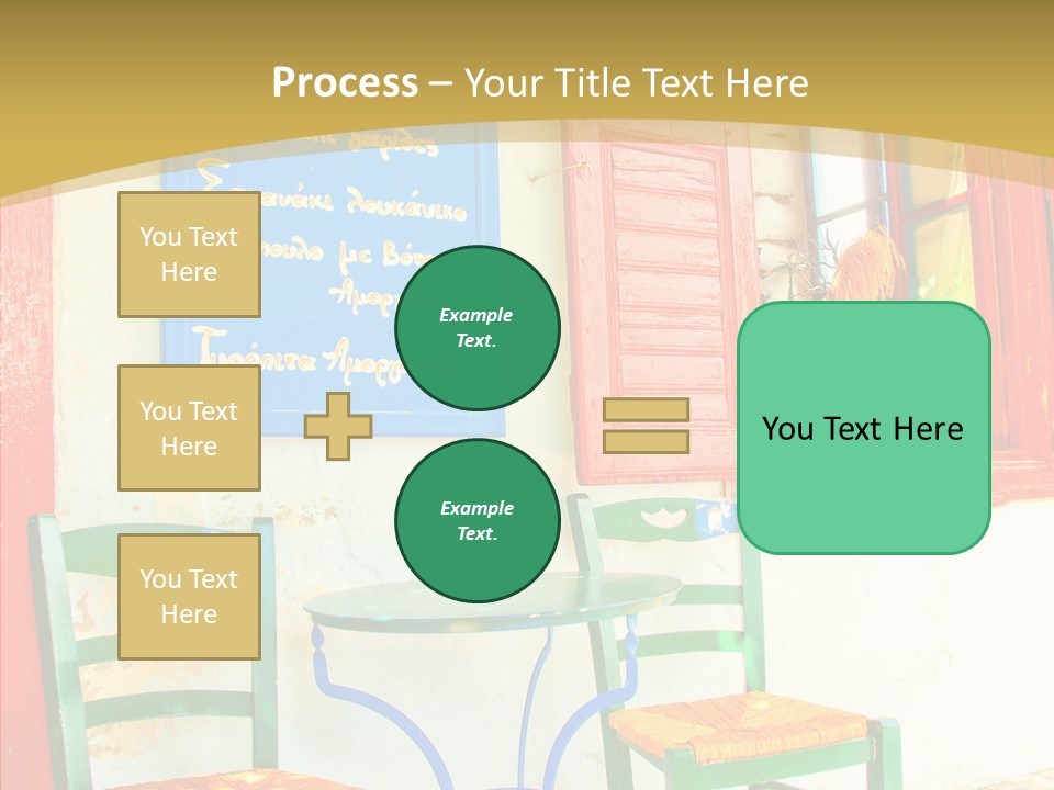 Door Summer Holiday PowerPoint Template