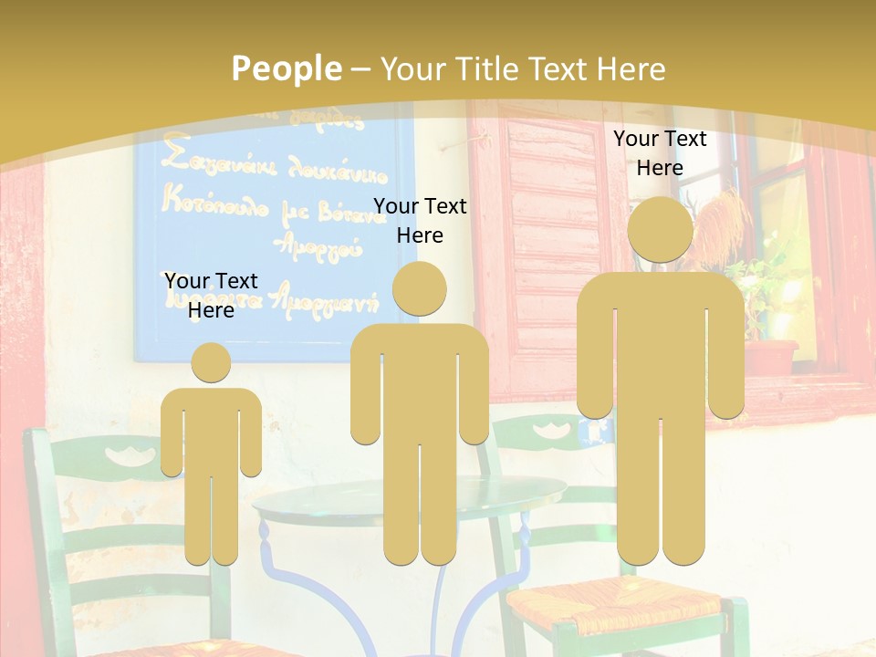 Door Summer Holiday PowerPoint Template