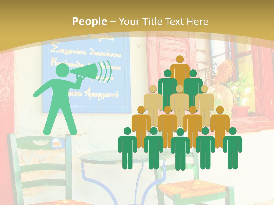 Door Summer Holiday PowerPoint Template