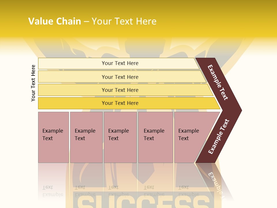 Successful Concept Successful Businessman PowerPoint Template