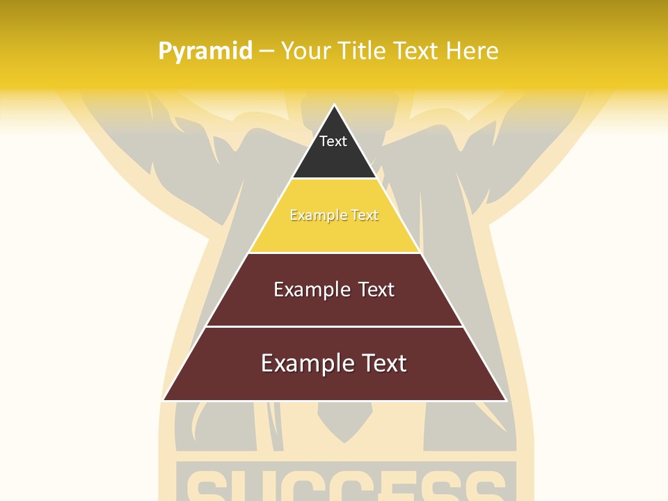 Successful Concept Successful Businessman PowerPoint Template